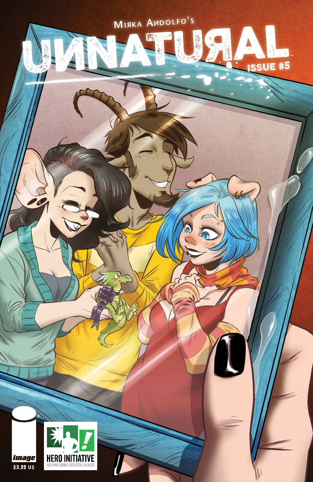 UNNATURAL #5 (OF 12) CVR C HERO INITIATIVE VAR FOC 11/12