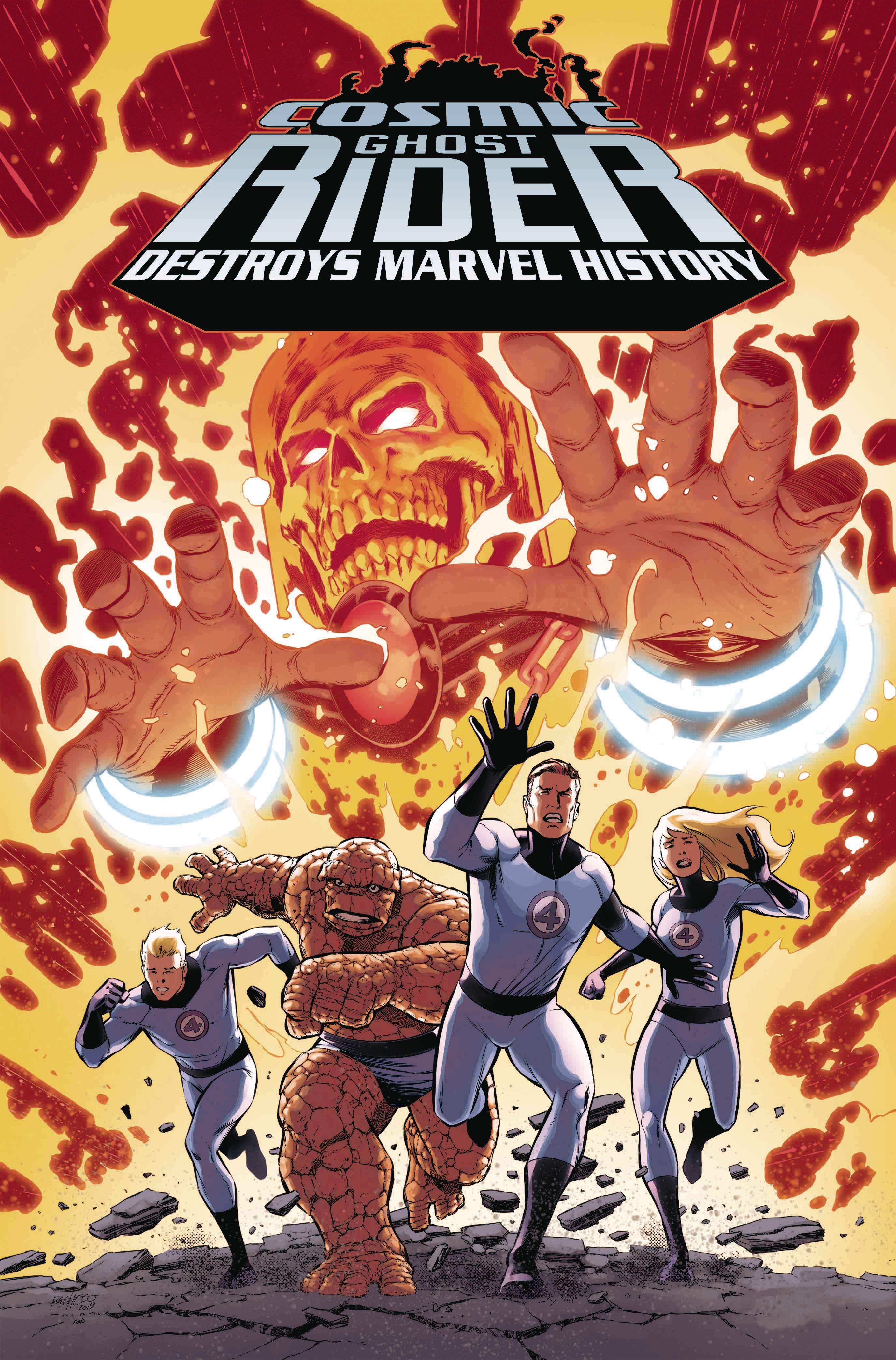 COSMIC GHOST RIDER DESTROYS MARVEL HISTORY #1 (OF 6) PACHECO 1:10 VARIANT 03/06/19 foc 02/11/19 (CB124)