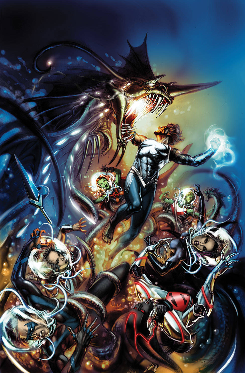 TITANS #28 (DROWNED EARTH) FOC 10/01