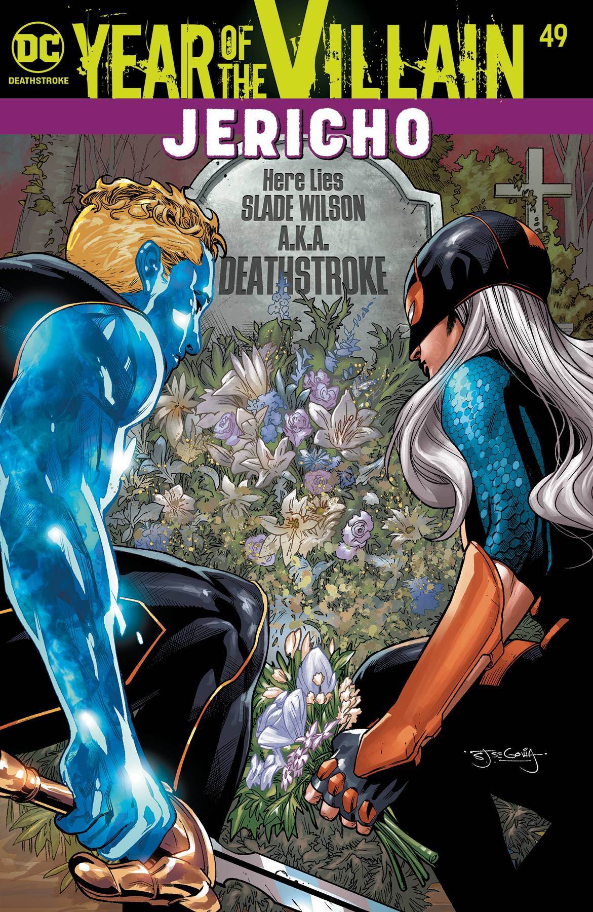 DEATHSTROKE #49 YOTV ACETATE 11/06/19 FOC 09/09/19