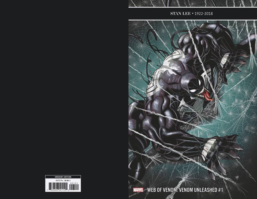 WEB OF VENOM UNLEASHED #1 BRADSHAW VARIANT 01/09/19