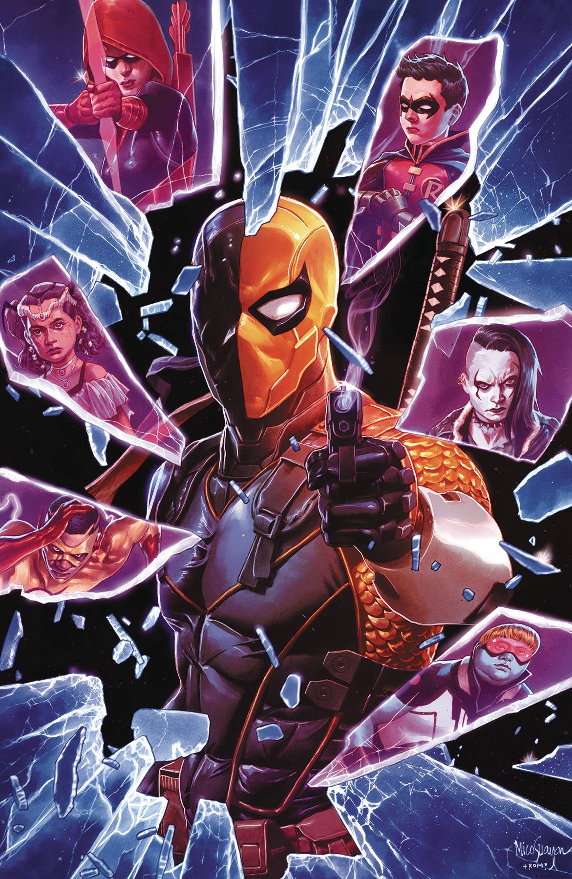 TEEN TITANS #29 MICO SUAYAN VARIANT TERMINUS AGENDA 04/17/19 FOC 03/25/19(CB66)
