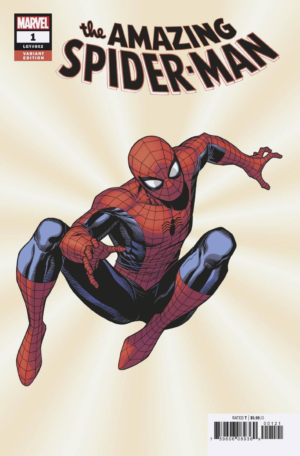 AMAZING SPIDER-MAN #1 CHEUNG VAR FOC 06/18 RELEASE DATE 07/11