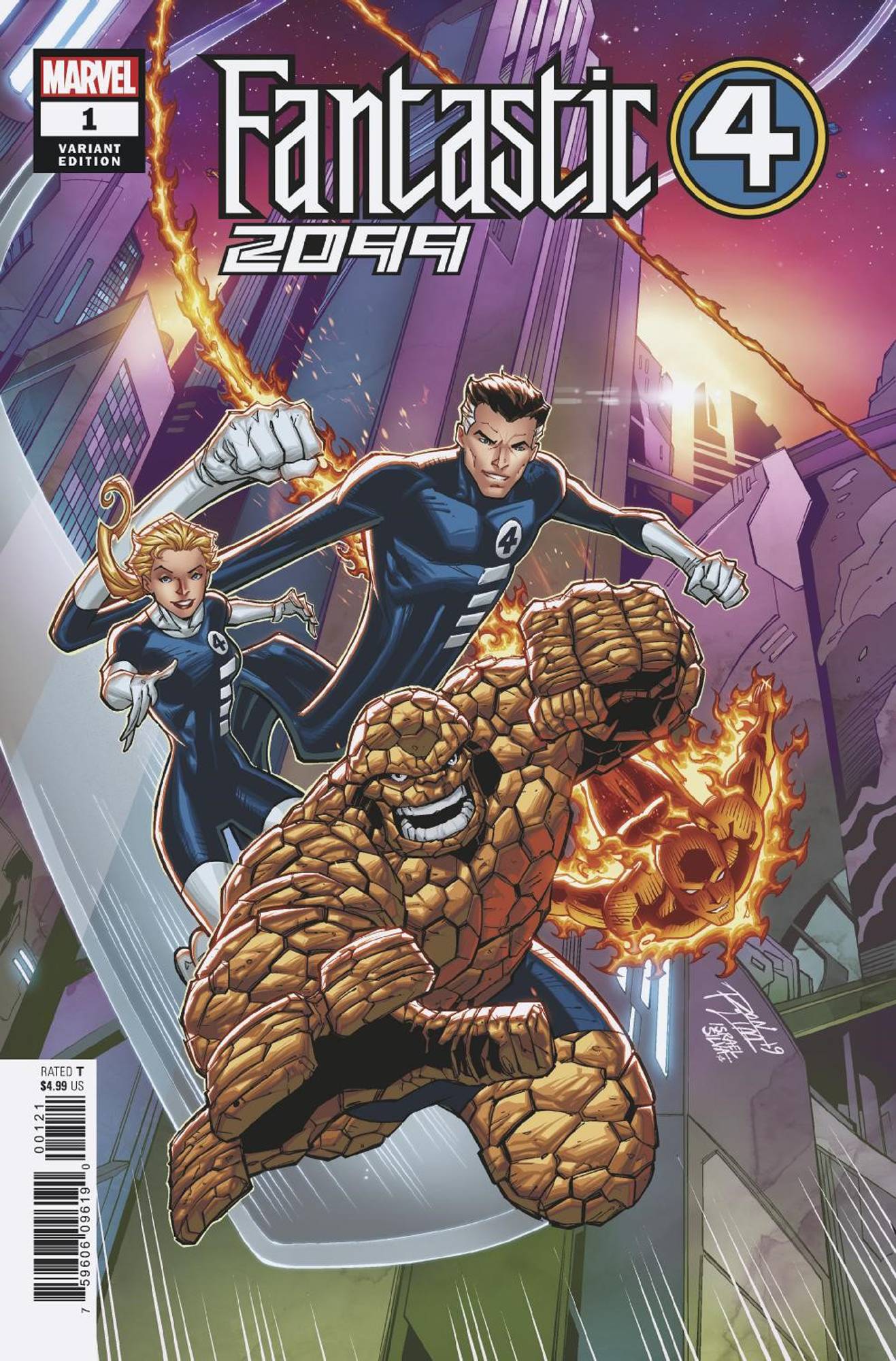 FANTASTIC FOUR 2099 #1 RON LIM VARIANT 11/20/19 FOC 10/28/19