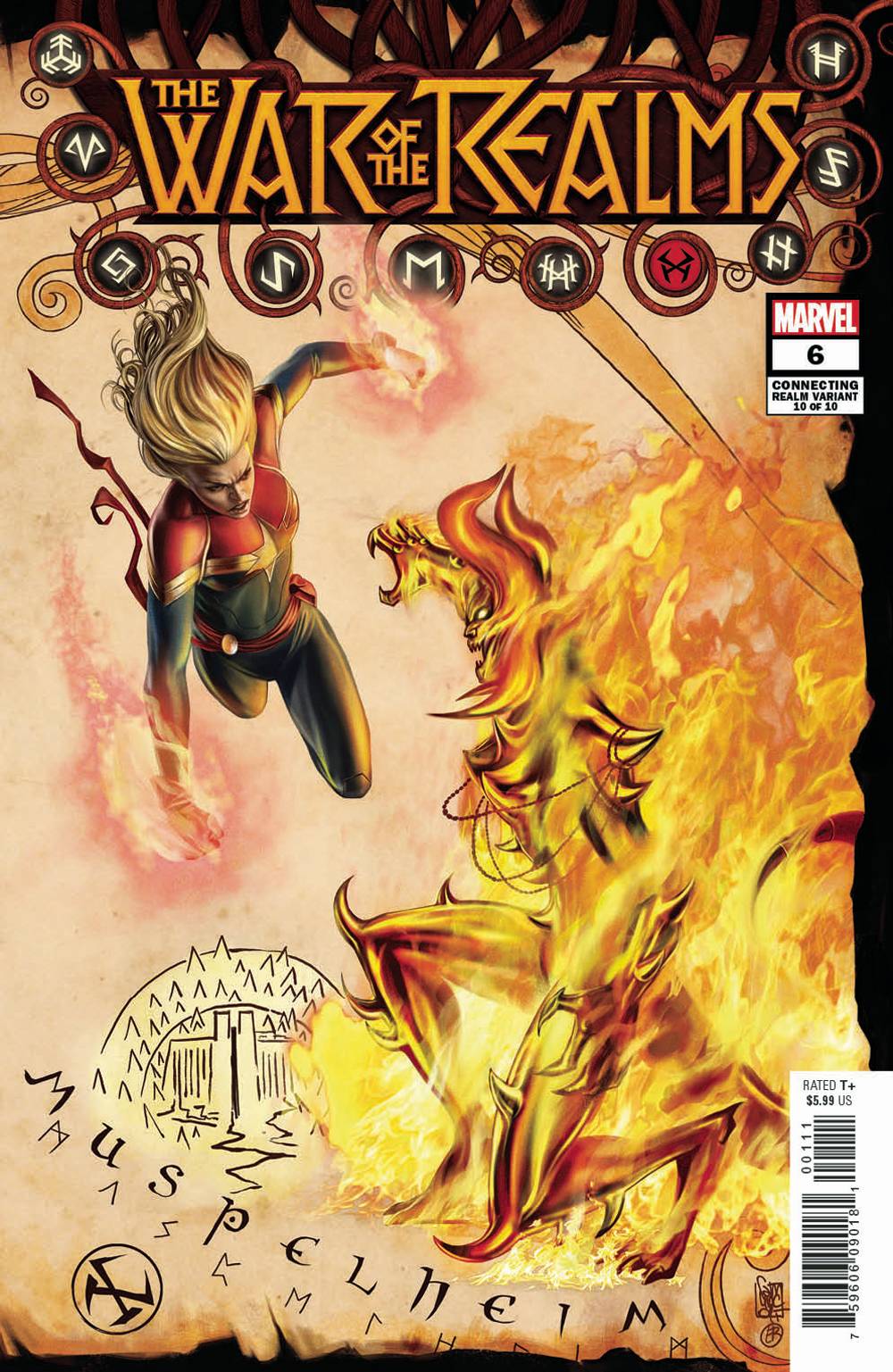 WAR OF REALMS #6 (OF 6) CAMUNCOLI CONNECTING REALM VAR 06/26/19 FOC 05/27/19