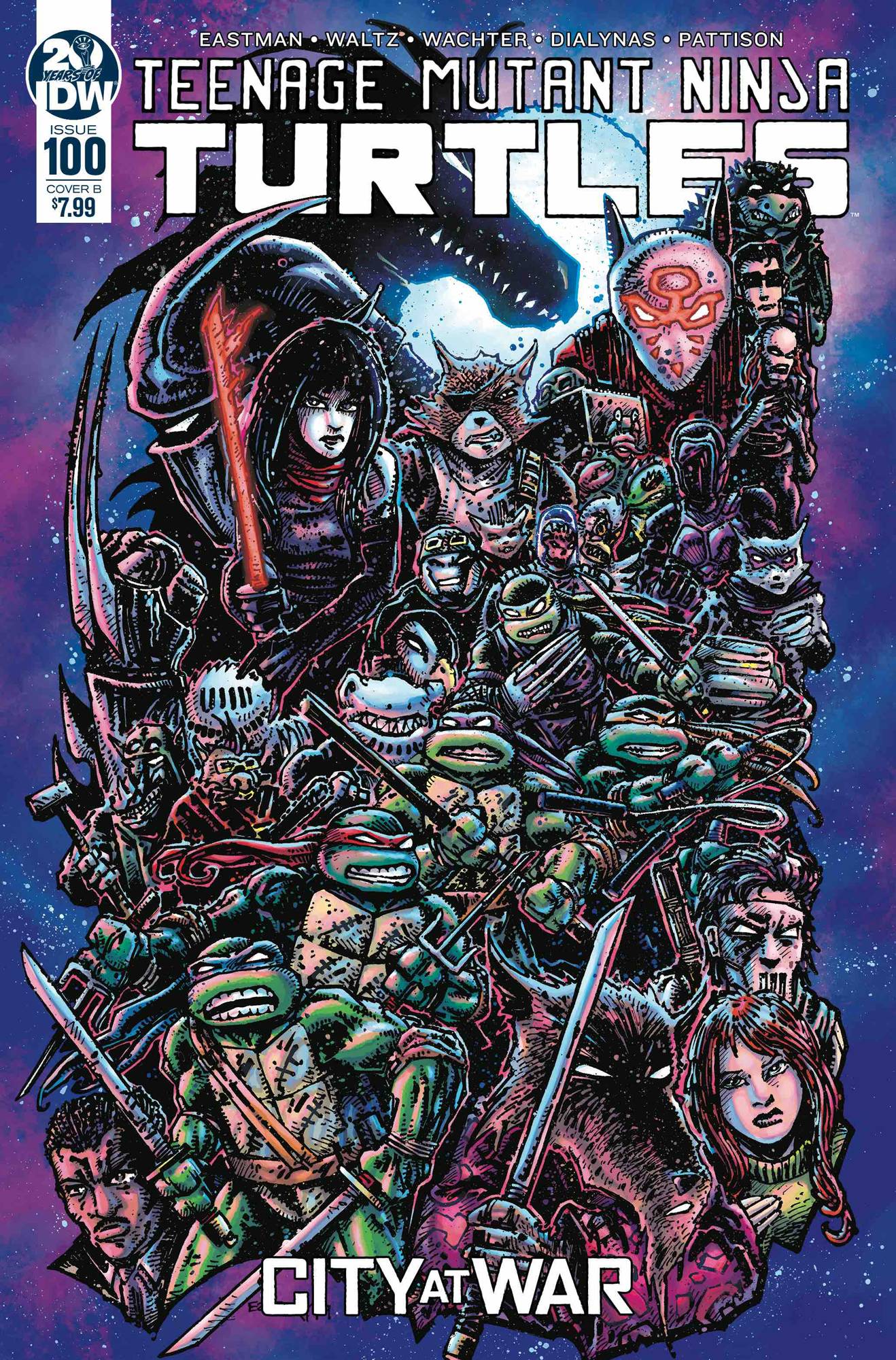 TMNT ONGOING #100 CVR B EASTMAN 12/11/19 FOC 11/18/19