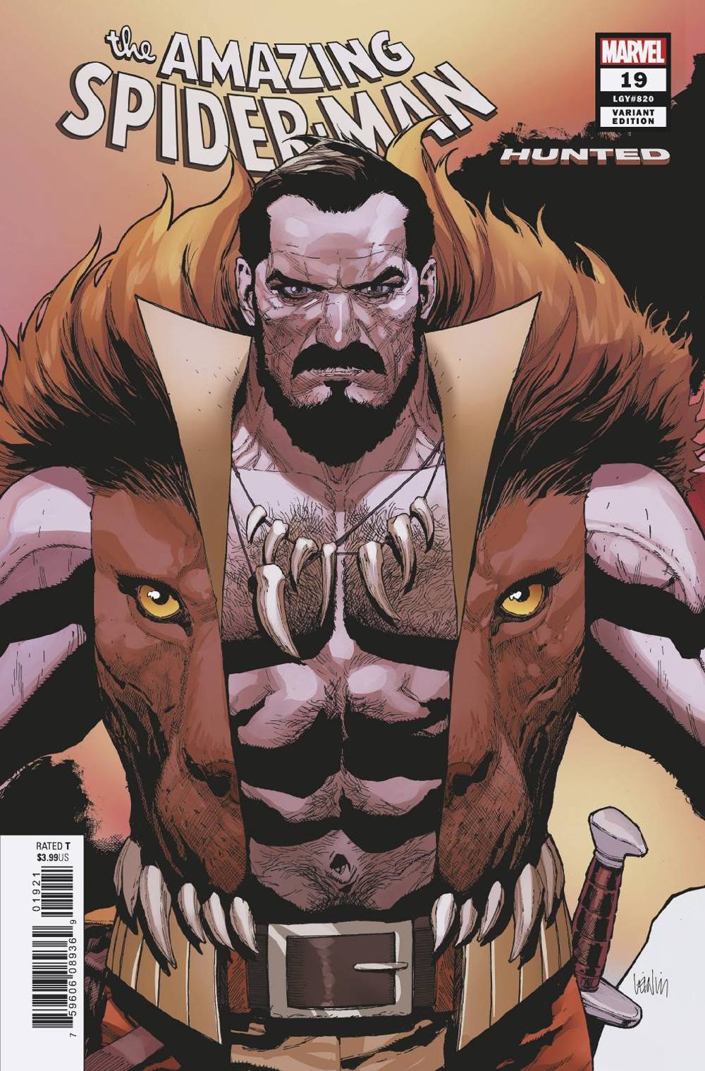 AMAZING SPIDER-MAN #19 YU CONNECTING VARIANT 04/10/19 FOC 03/18/19