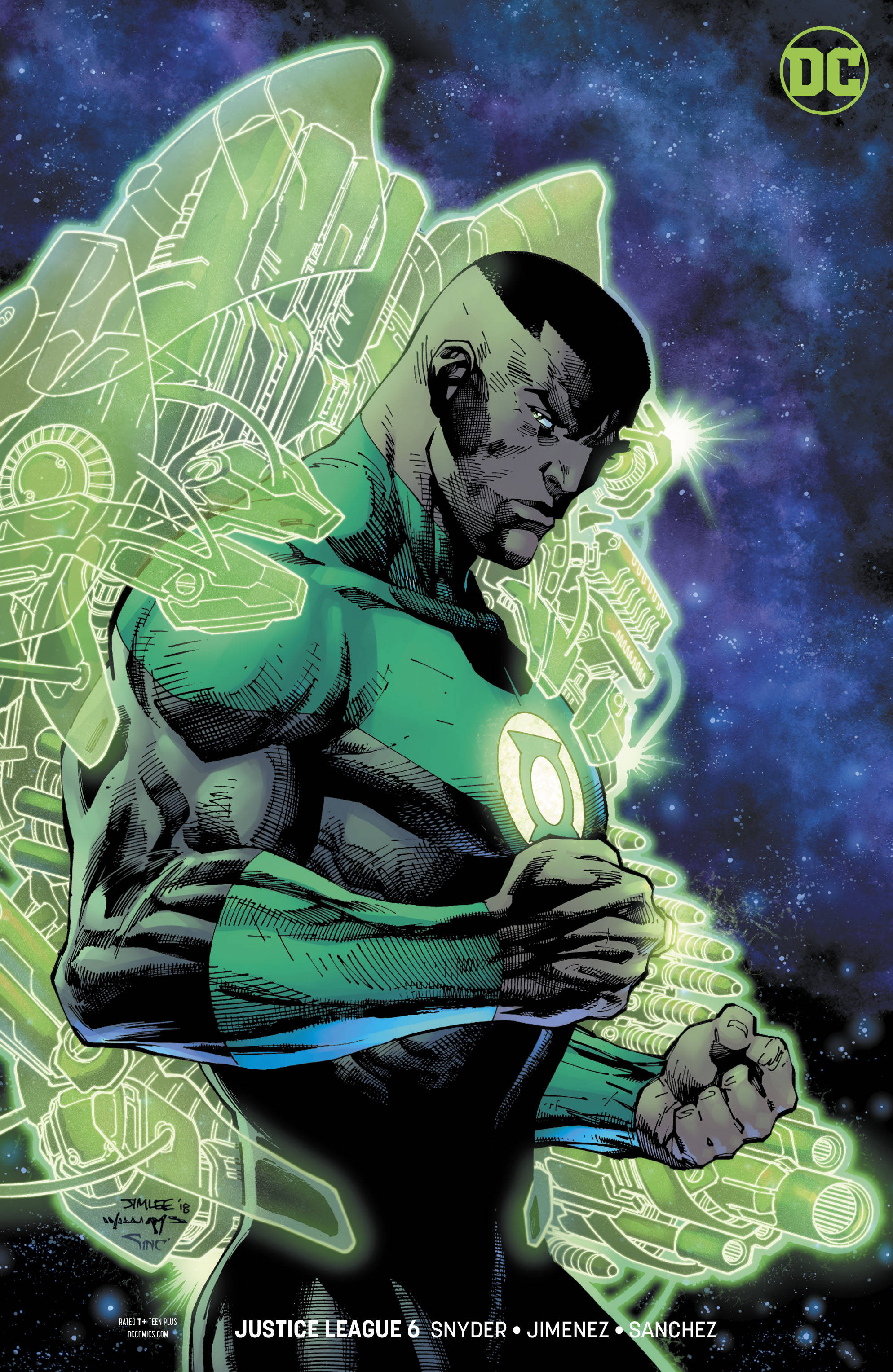JUSTICE LEAGUE #6 JIM LEE VARIANT FOC 07/23