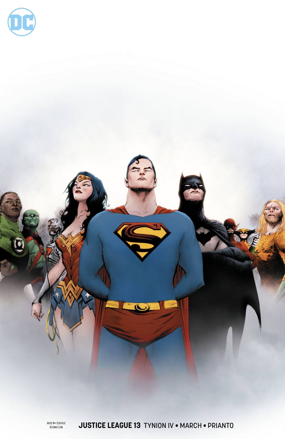 JUSTICE LEAGUE #13 JAE LEE VARIANT FOC 11/12