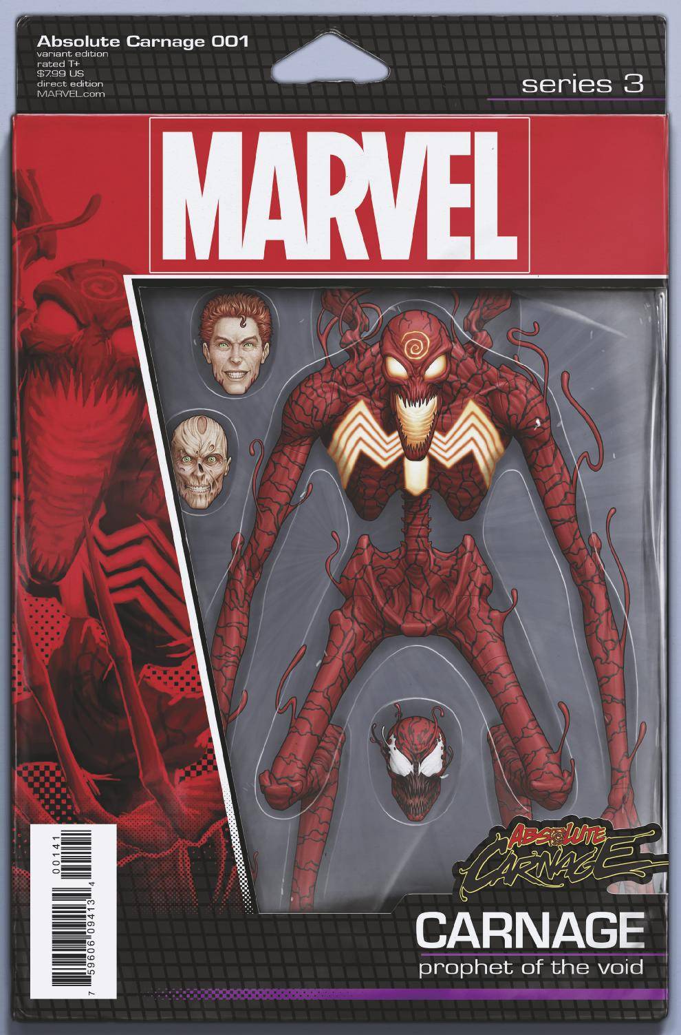 ABSOLUTE CARNAGE #1 (OF 4) CHRISTOPHER ACTION FIGURE VARIANT 08/07/19