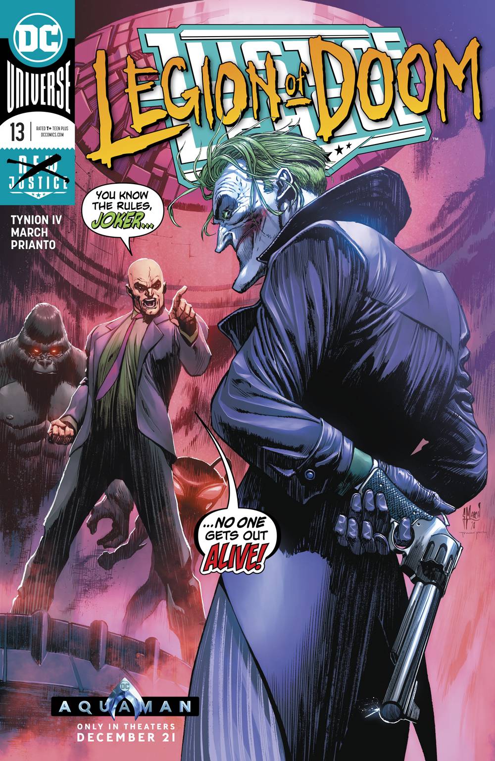 JUSTICE LEAGUE #13 FOC 11/12