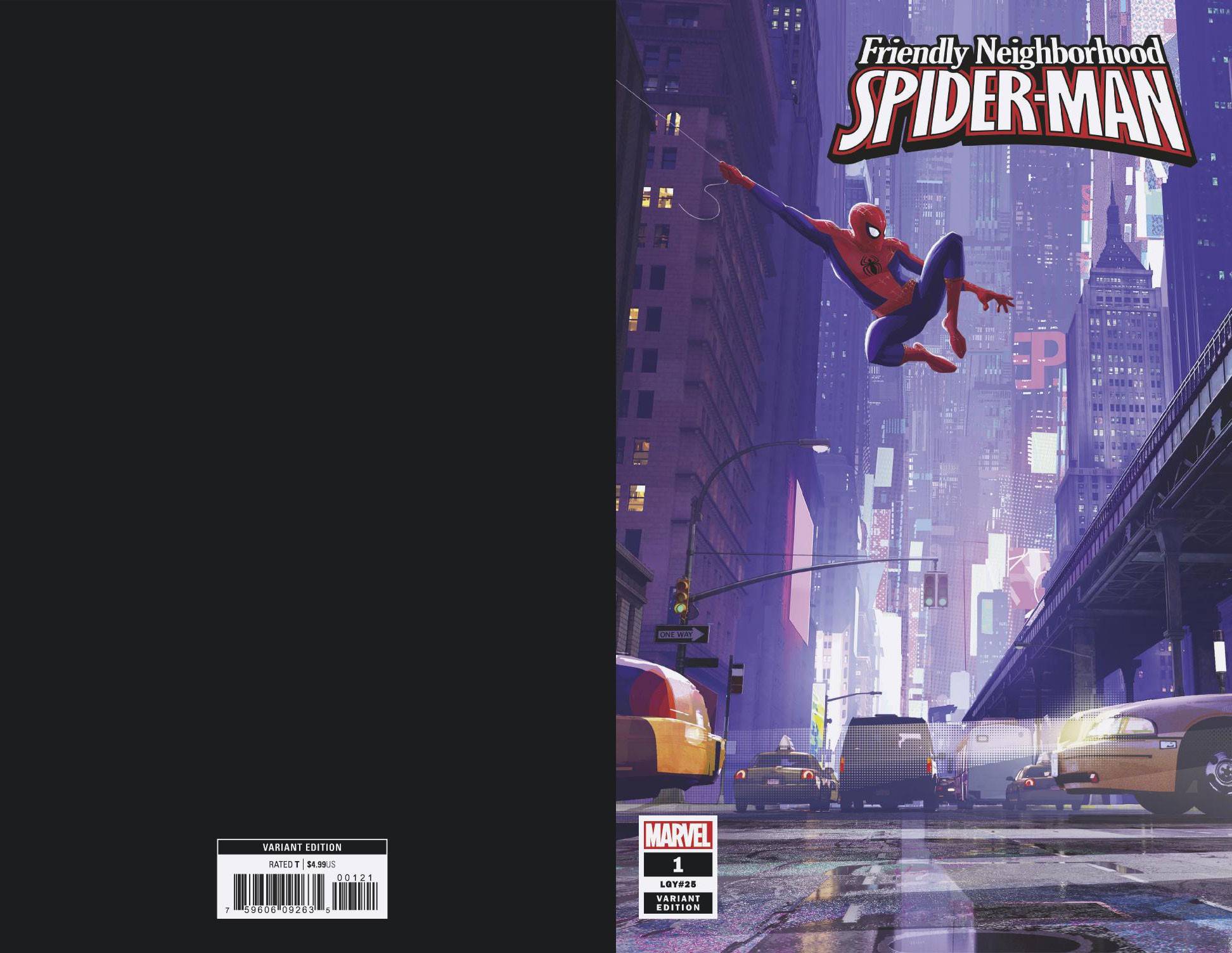 FRIENDLY NEIGHBORHOOD SPIDER-MAN #1 1:10 ANIMATION VARIANT 01/09/19