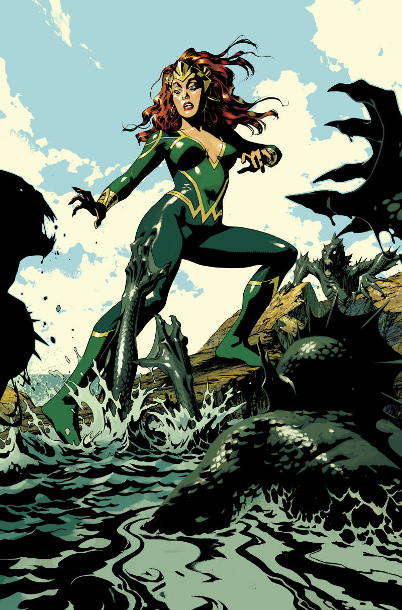 AQUAMAN #41 JOSHUA MIDDLETON VARIANT COVER (DROWNED EARTH) FOC 09/24