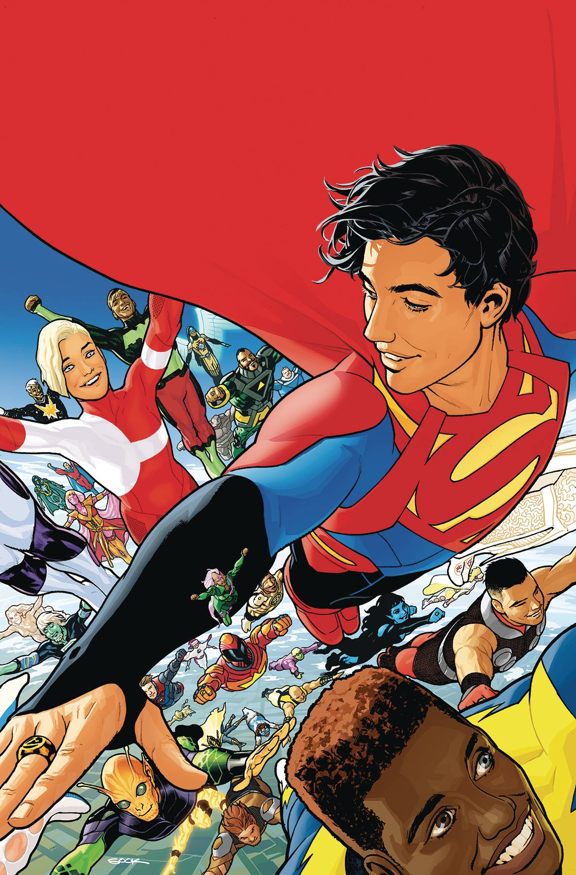 LEGION OF SUPER HEROES #1 CARD STOCK CHEUNG VAR ED 11/06/19 FOC 10/14/19