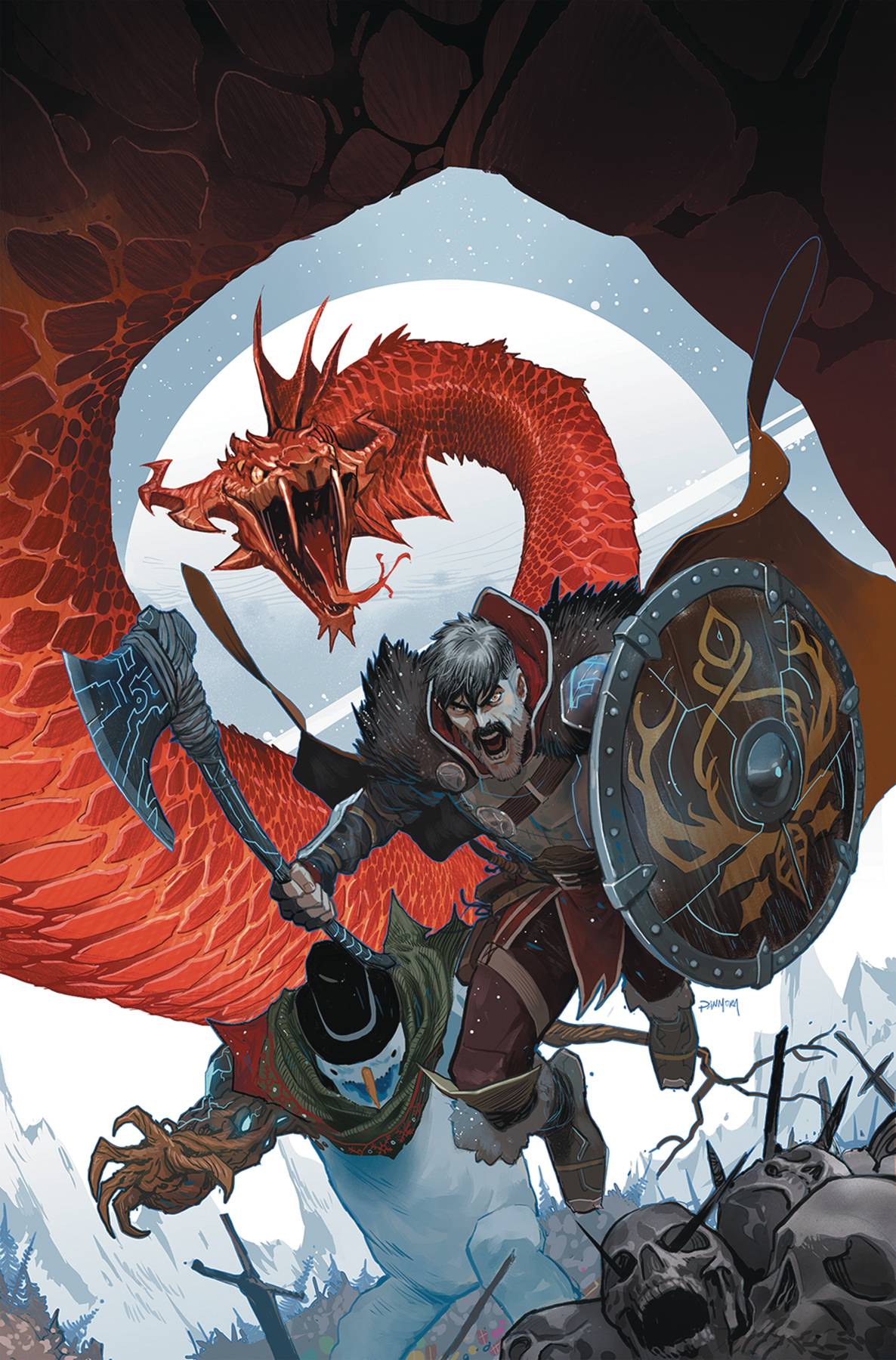 KLAUS AND CRYING SNOWMAN #1 MAIN COVER 12/19