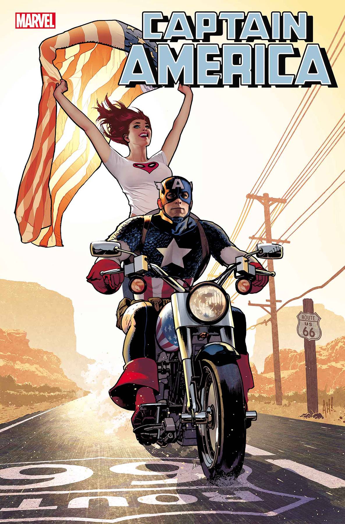 CAPTAIN AMERICA #15 HUGHES MARY JANE VARIANT 10/16/19 FOC 09/23/19