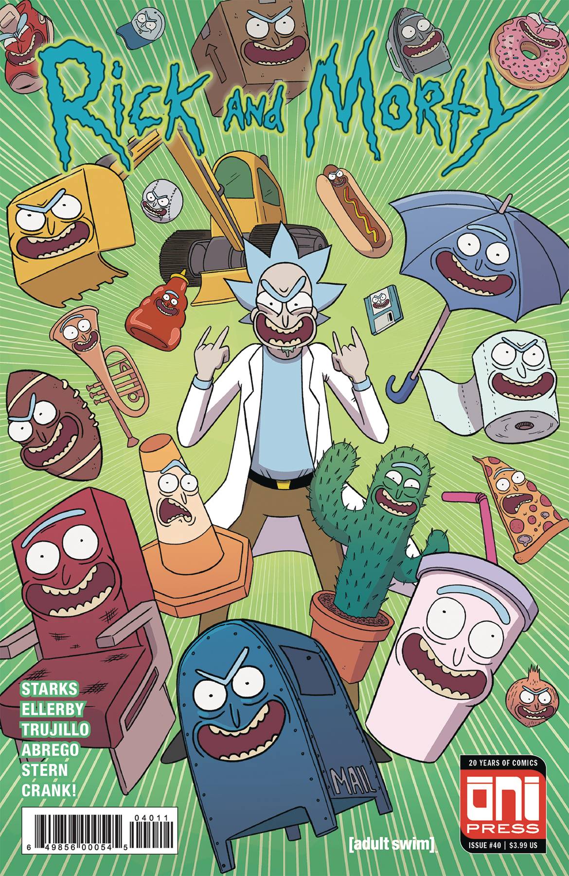 RICK & MORTY #40 CVR A FOC 07/02 (ADVANCE ORDER) 07/25