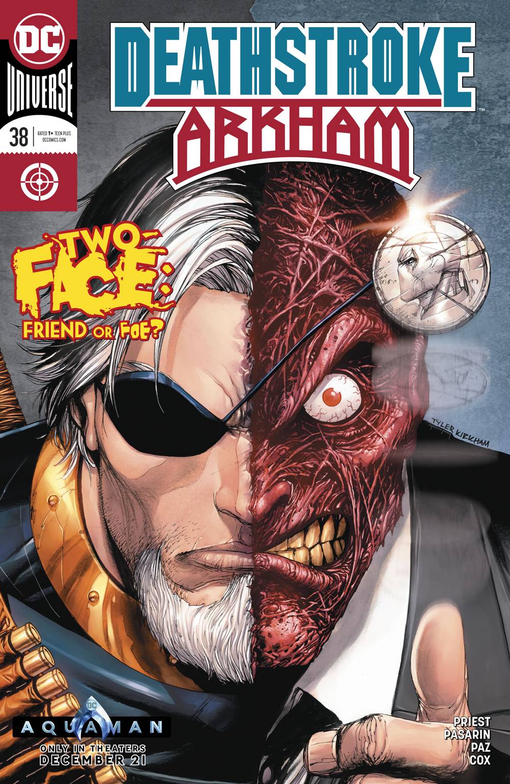 DEATHSTROKE #38 (ARKHAM) FOC 11/12