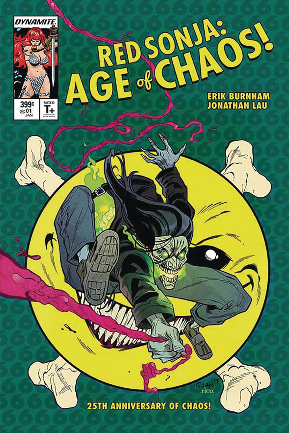 RED SONJA AGE OF CHAOS #1 CVR C TORMEY ASM300 HOMAGE 01/22/20