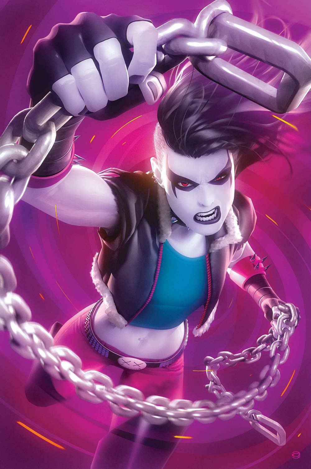 TEEN TITANS #25 ALEX GARNER VARIANT COVER "ORIGIN OF CRUSH" 12/19