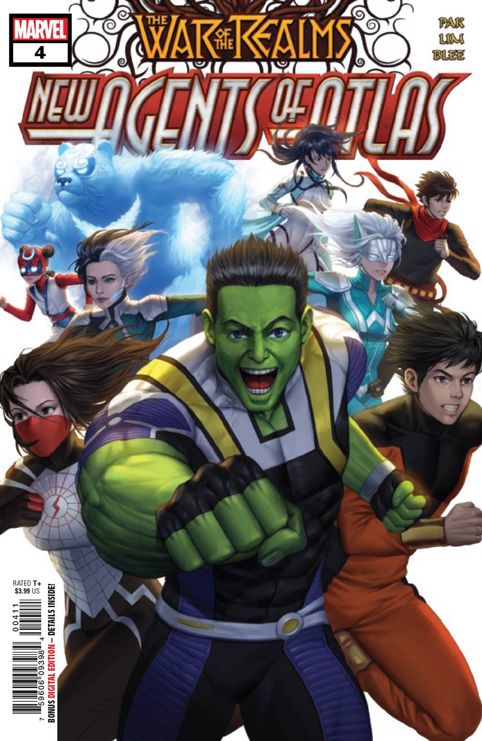 WAR OF REALMS NEW AGENTS OF ATLAS #4 (OF 4) 06/26/19 FOC 06/03/19
