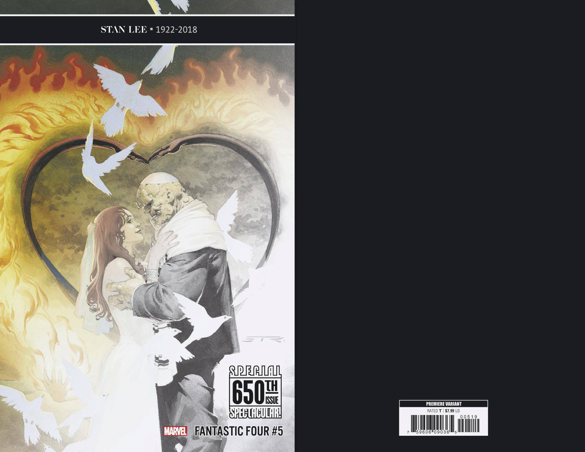 FANTASTIC FOUR #5 RIBIC PREMIUM 2 PER STORE VARIANT 12/19