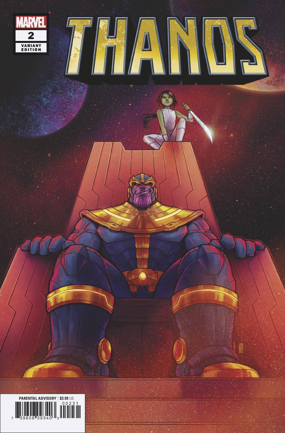 THANOS #2 (OF 6) BARTEL VARIANT 05/29/19 FOC 05/06/19(CB107)