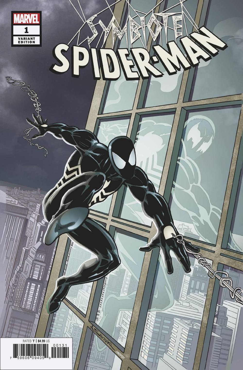 SYMBIOTE SPIDER-MAN #1 1:50 ALEX SAVIUK VARIANT 04/10/19 FOC 03/18/19