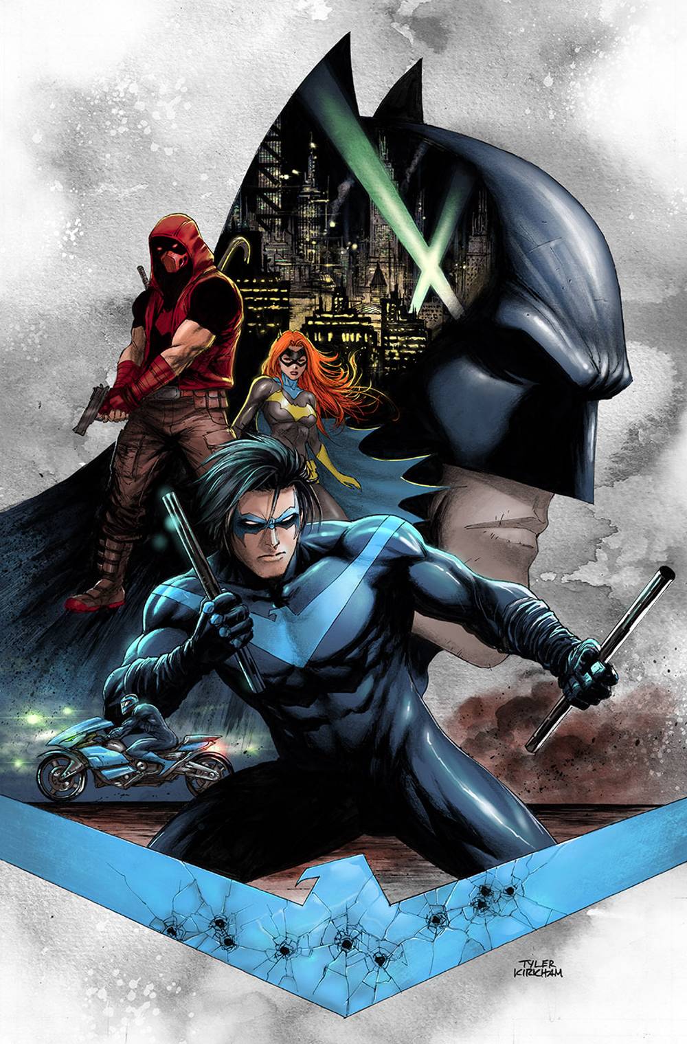 NIGHTWING #55 TYLER KIRKHAM VARIANT COVER 12/19