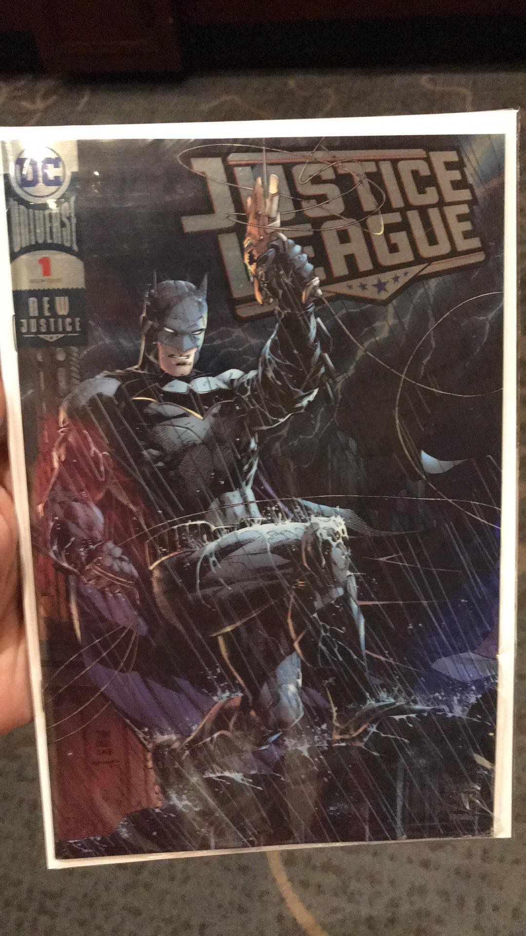 JUSTICE LEAGUE #1 SDCC 2018 EXCLUSIVE FOIL COVER (D11)