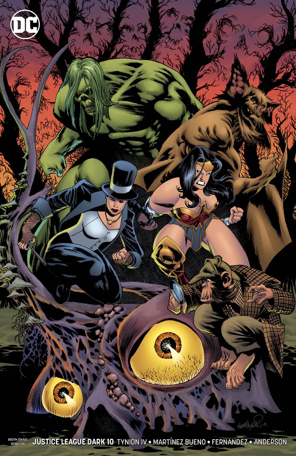 JUSTICE LEAGUE DARK #10 VARIANT 04/24/19 FOC 04/01/19