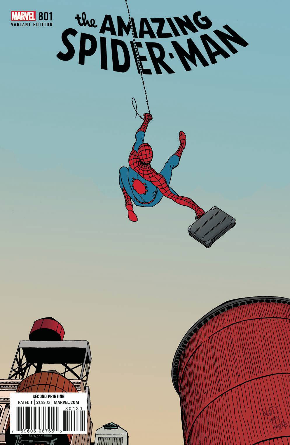 AMAZING SPIDER-MAN #801 2ND PTG MARTIN VAR FOC 07/02 (ADVANCE ORDER) 07/25