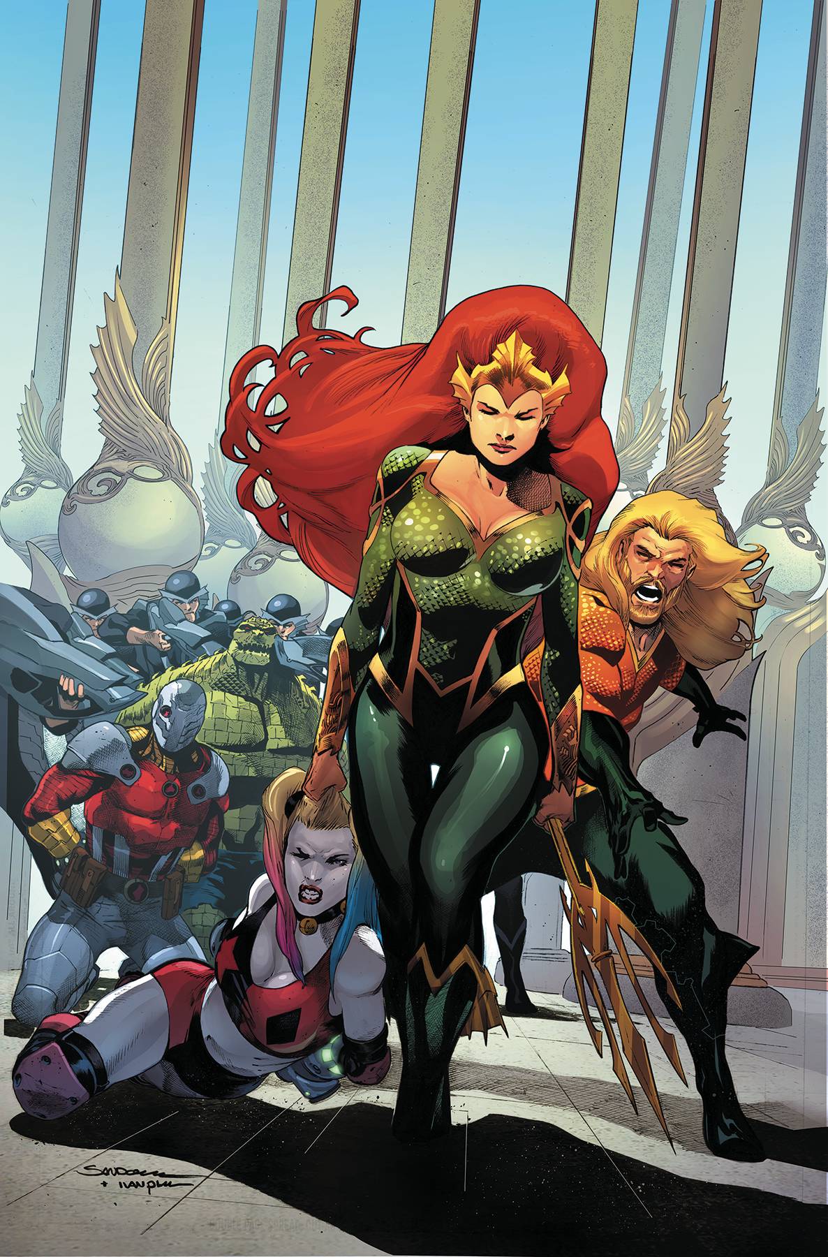 AQUAMAN #40 SINK ATLANTIS FOC 08/27