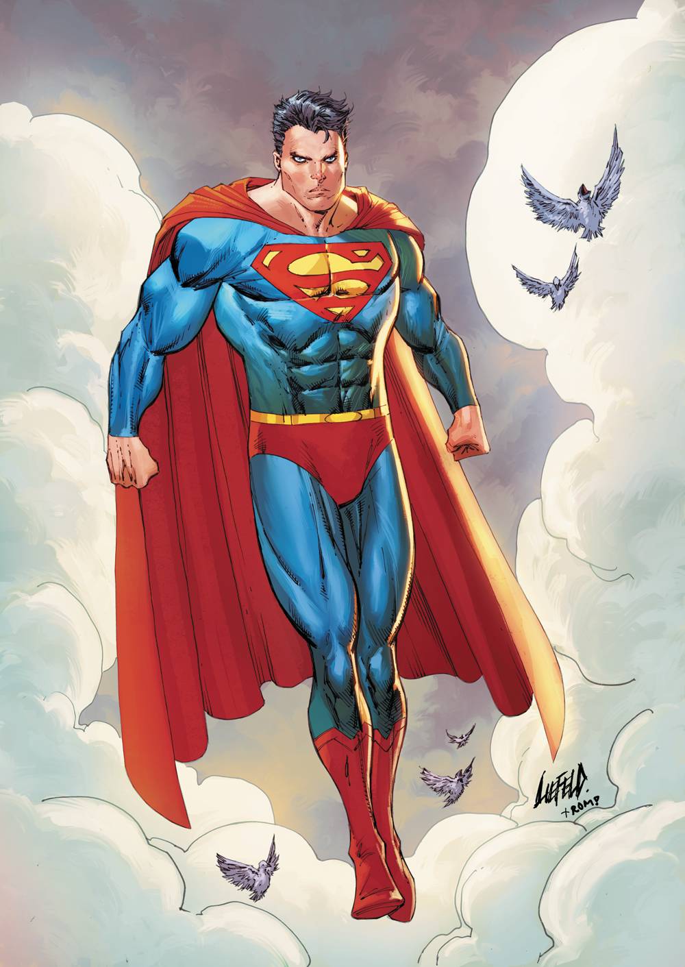 SUPERMAN #8 ROB LIEFELD VARIANT 02/13/19 FOC 01/21/19