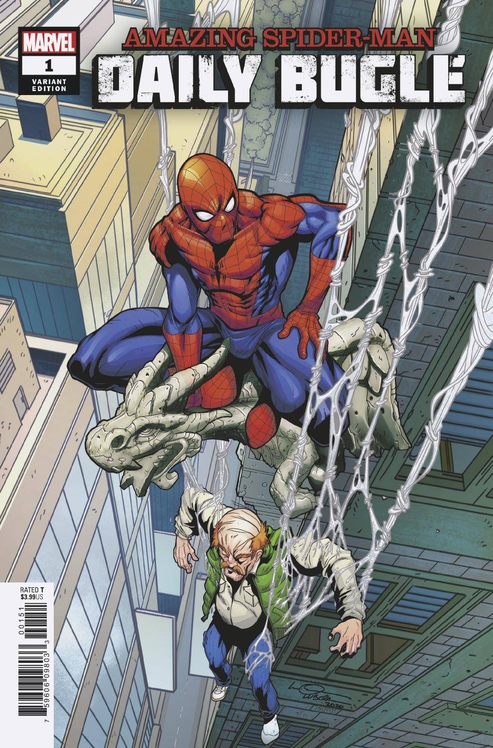 AMAZING SPIDER-MAN DAILY BUGLE #1 (OF 5) LUBERA VARIANT 01/29/20 FOC 01/06/20