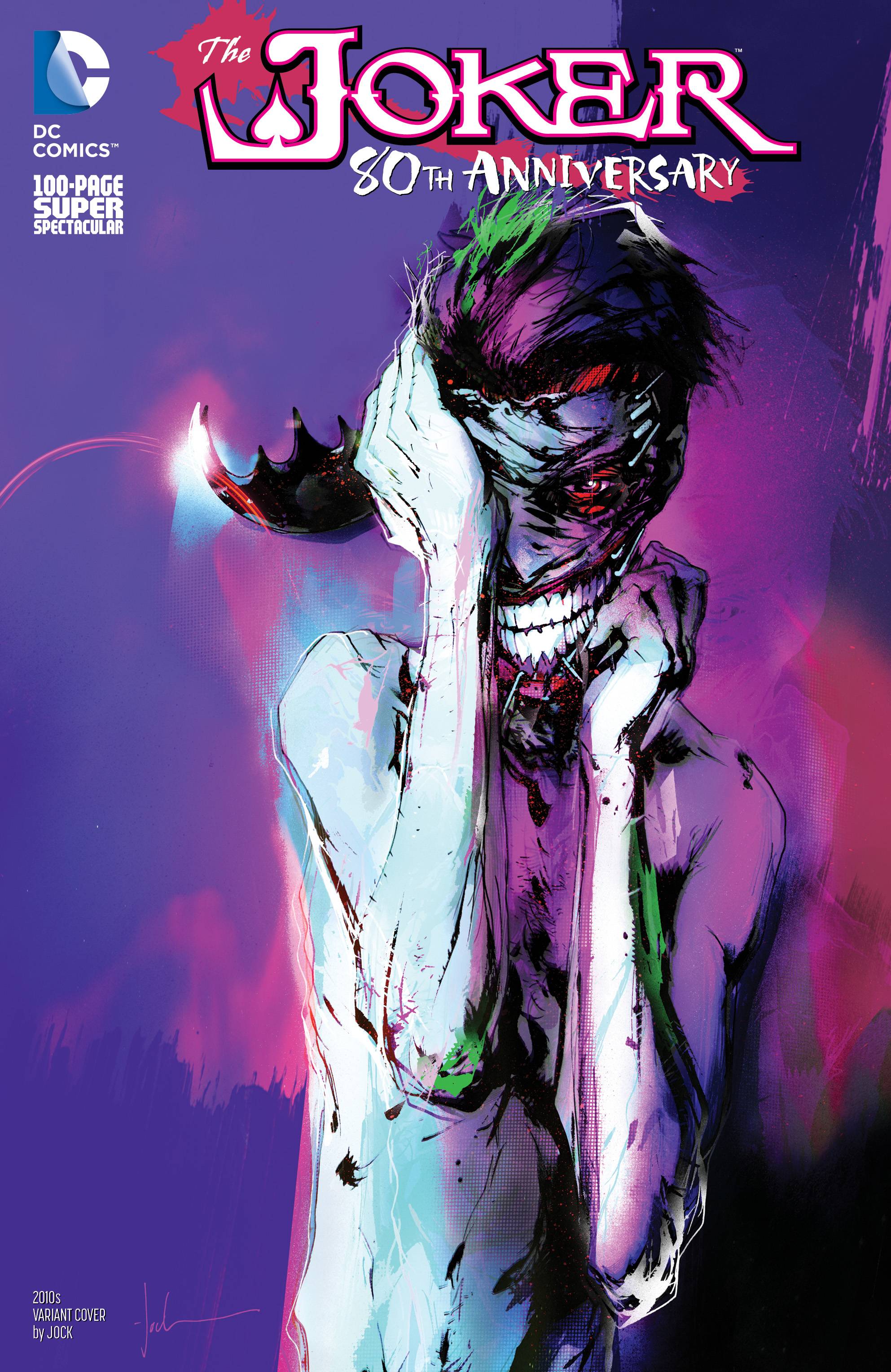 JOKER 80TH ANNIV 100 PAGE SUPER SPECT #1 2010S JOCK 06/10/20