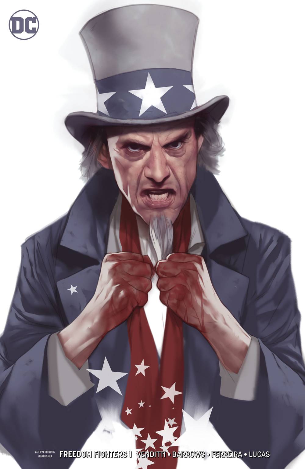 FREEDOM FIGHTERS #1 (OF 12) VARIANT COVER 12/19 (CB128)