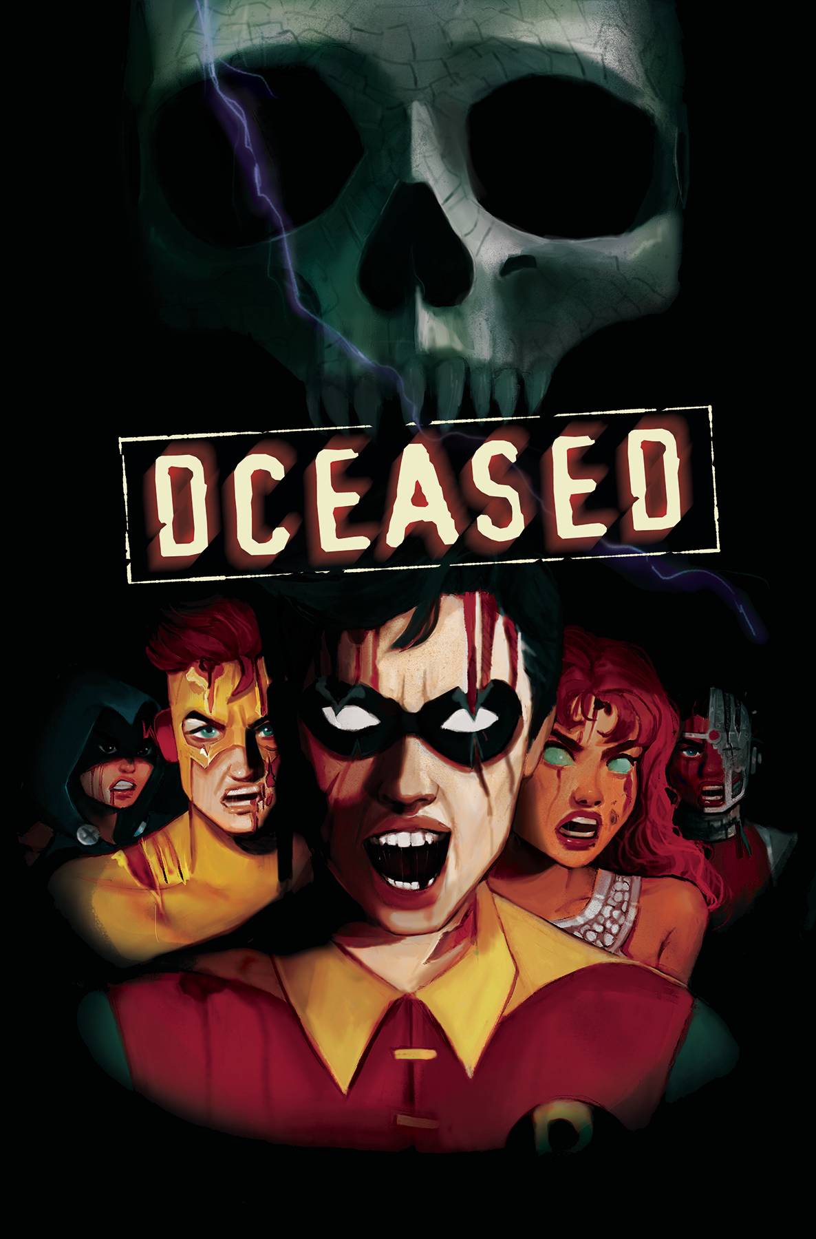 DCEASED #4 (OF 6) CARD STOCK HORROR VARIANT 08/07/19 FOC 07/15/19