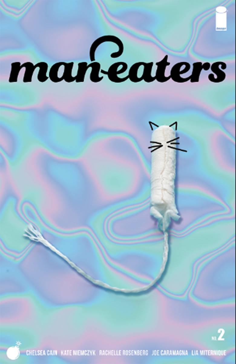 MAN-EATERS #2 IRIDESCENT CVR FOC 10/08