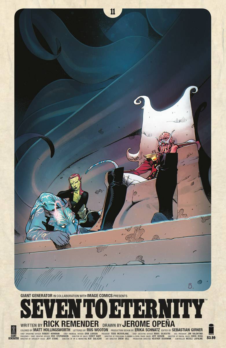 SEVEN TO ETERNITY #11 CVR B BENGAL FOC 08/27