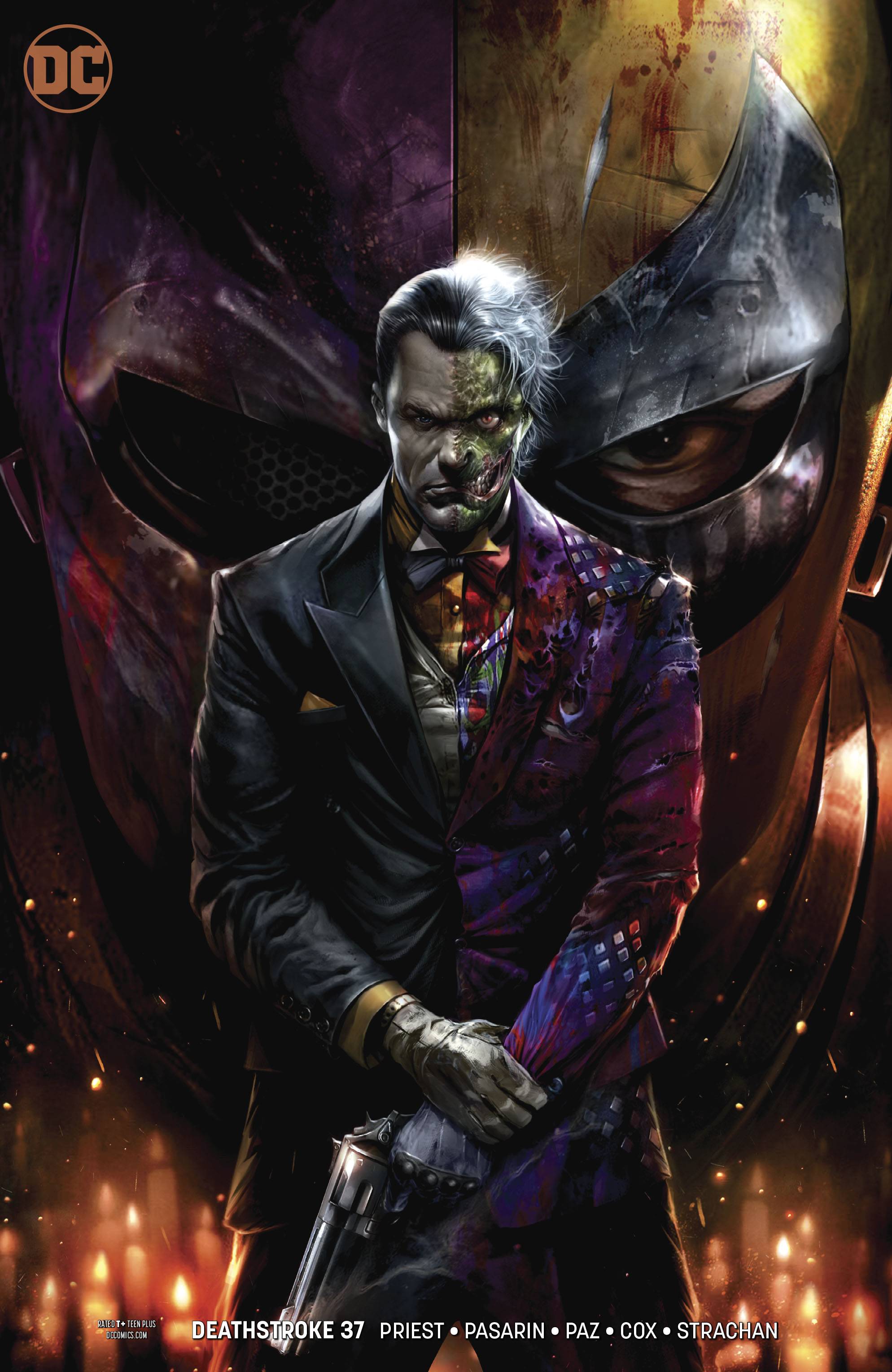 DEATHSTROKE #37 FRANCESCO MATTINA VARIANT FOC 10/15 (CB24) (CB26)