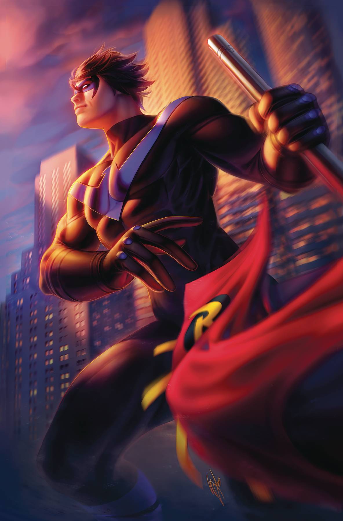 NIGHTWING #63 WARREN LOUW VARIANT YOTV DARK GIFTS 08/21/19 FOC 07/29/19(CB66)