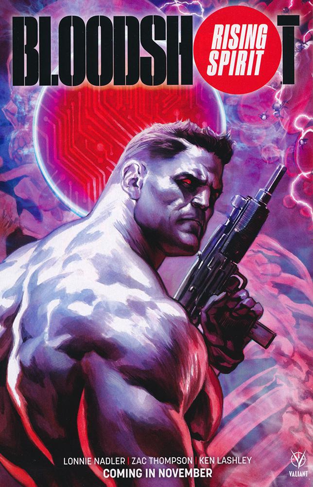 BLOODSHOT RISING SPIRIT #1 SDCC 2018 DRAFT SCRIPT RETAILER VARIANT