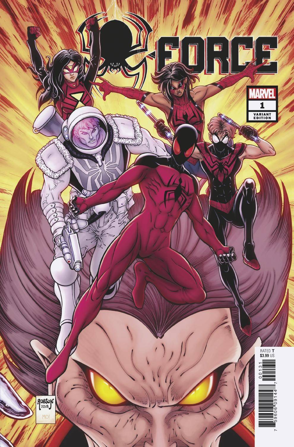 SPIDER-FORCE #1 (OF 3) 1:25 ARTIST VARIANT FOC 10/08/18
