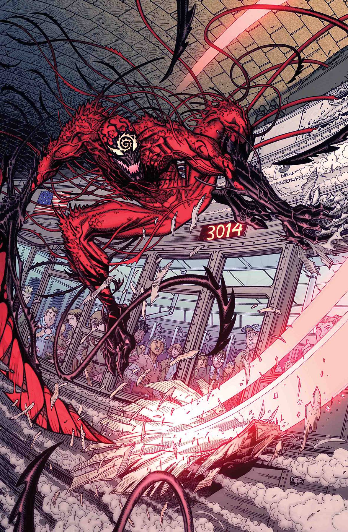 ABSOLUTE CARNAGE #1 (OF 4) BRADSHAW 1:50 VARIANT 08/07/19 FOC 07/15/19