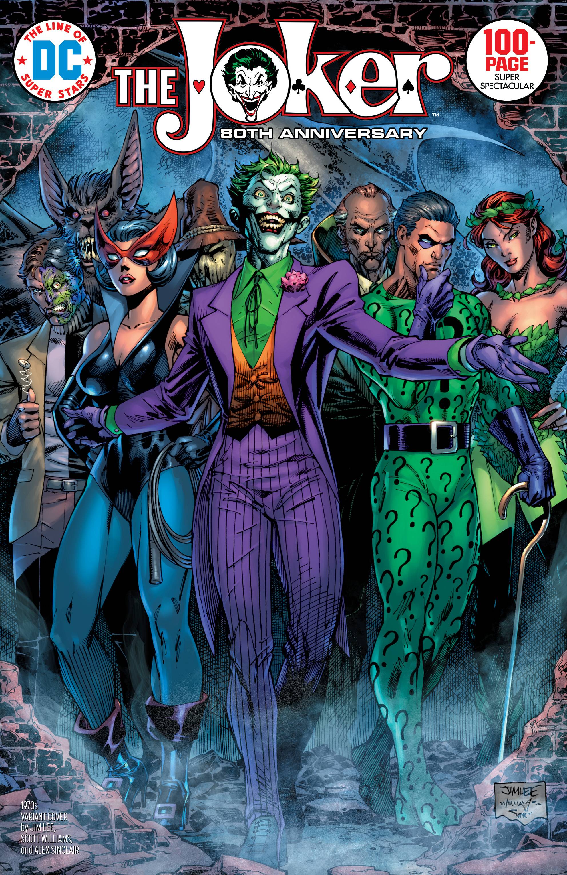 JOKER 80TH ANNIV 100 PAGE SUPER SPECT #1 1970S JIM LEE  06/10/20