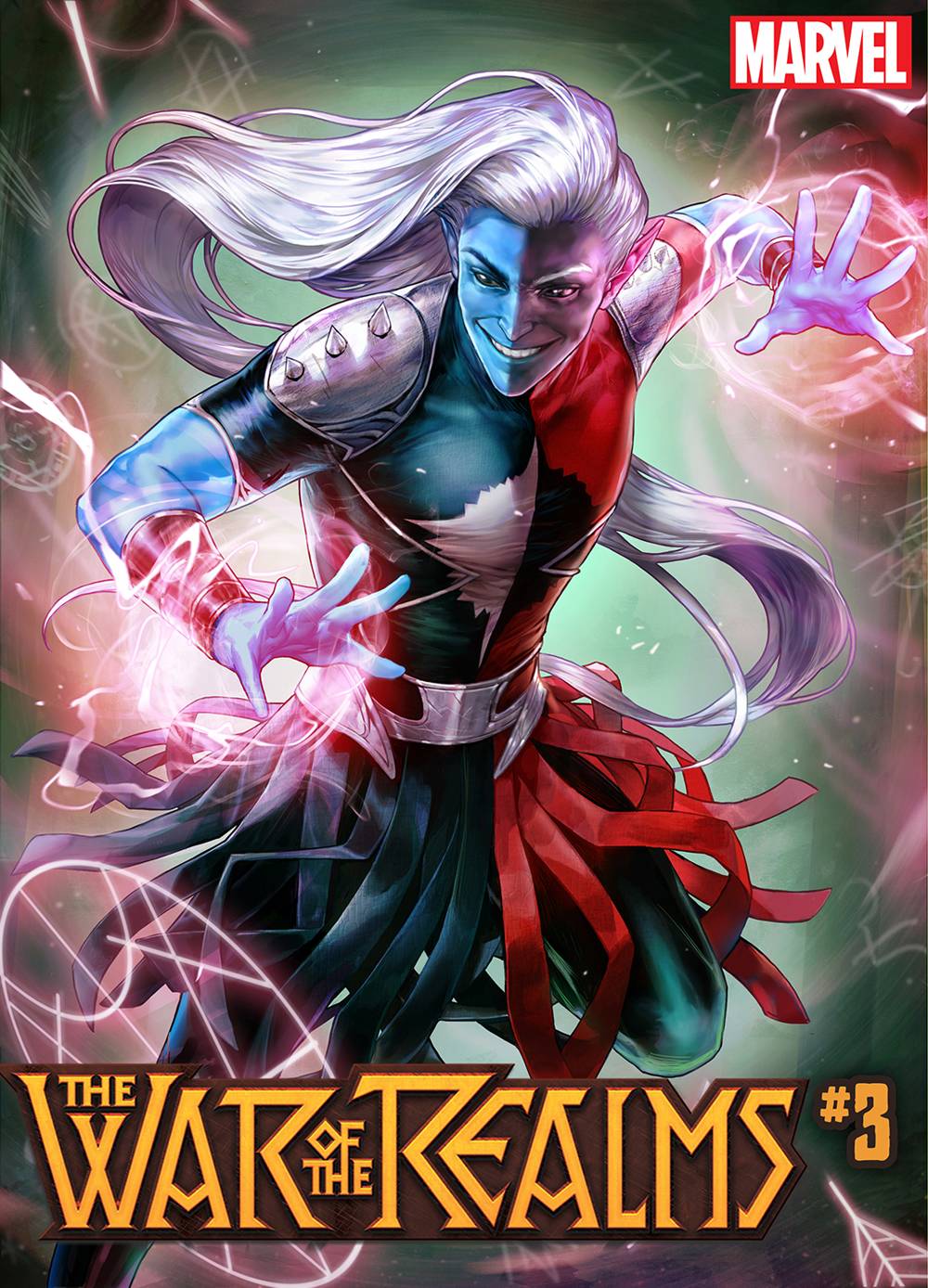 WAR OF REALMS #3 (OF 6) HEEJIN JEON MARVEL BATTLE LINES VARIANT (OF 6) 05/01/19 FOC 04/08/19