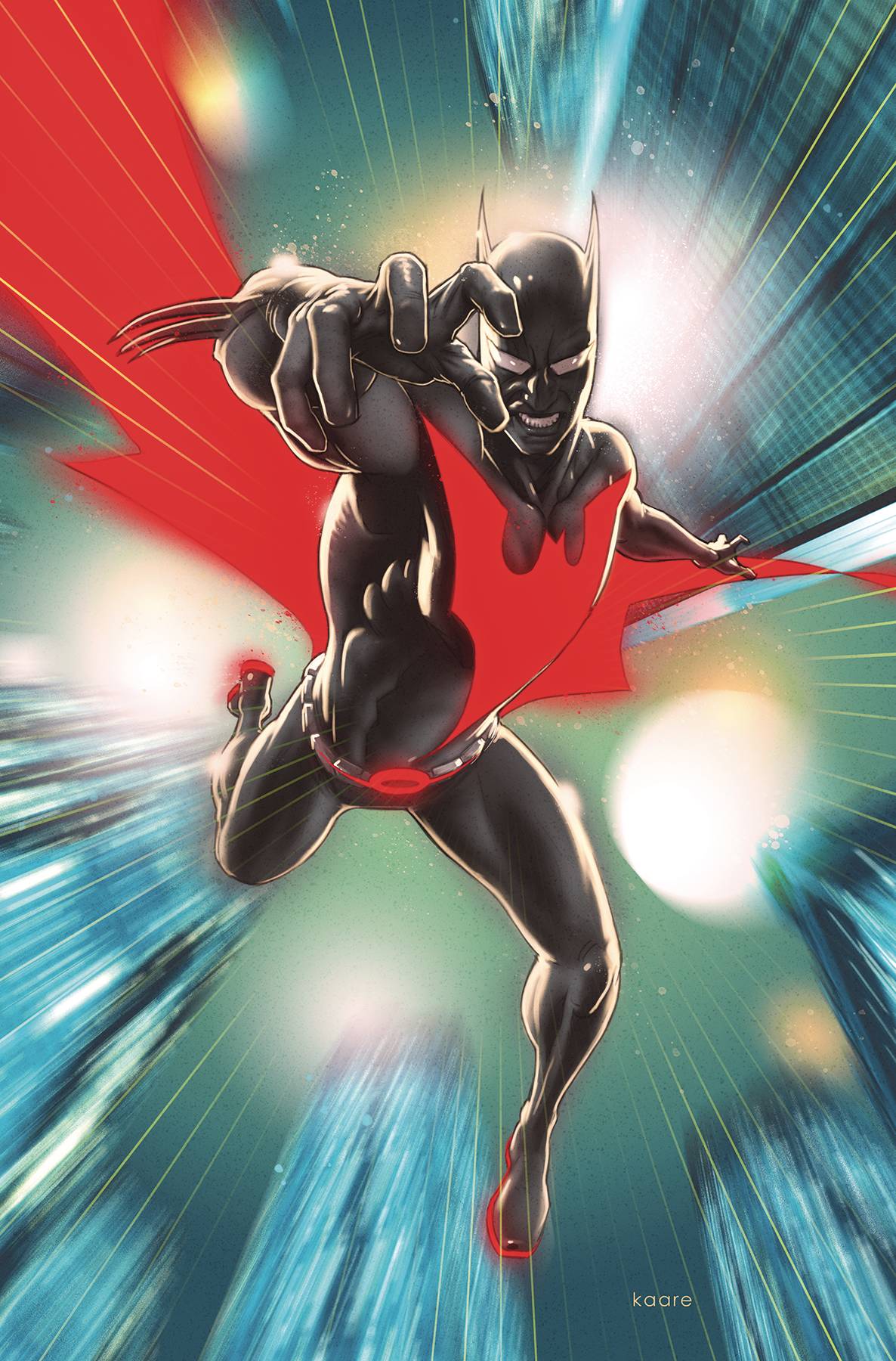 BATMAN BEYOND #32 KAARE ANDREWS VARIANT 05/22/19 FOC 04/29/19
