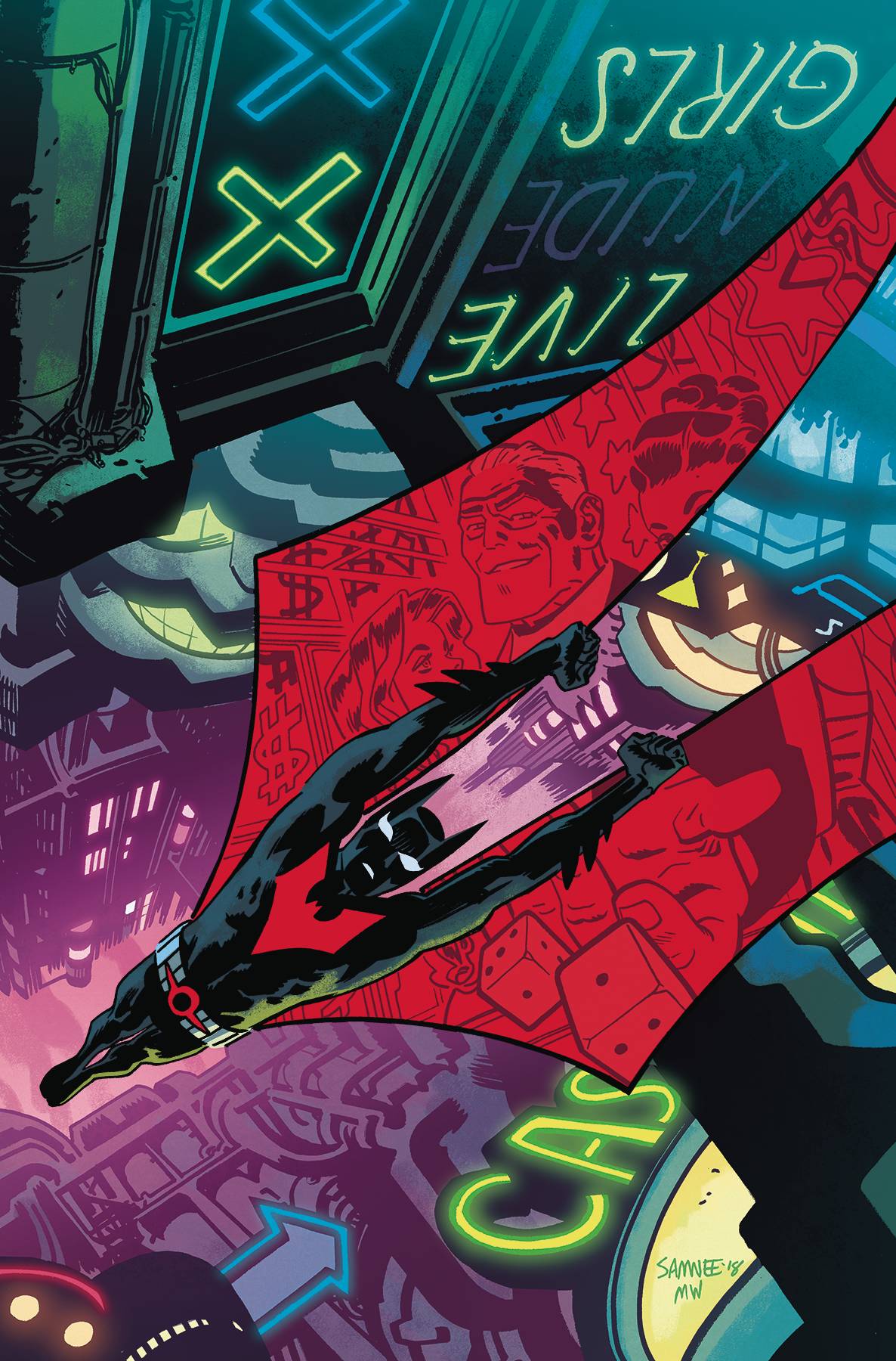 BATMAN BEYOND #32 05/22/19 FOC 04/29/19(CB66)