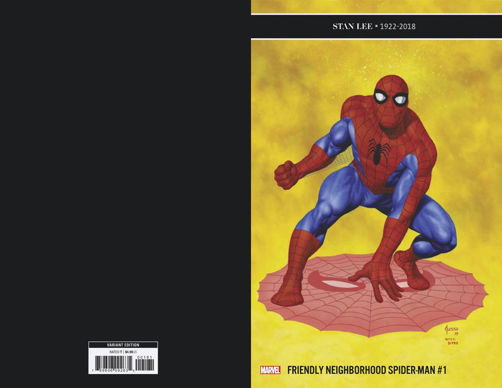 FRIENDLY NEIGHBORHOOD SPIDER-MAN #1 1:25 JUSKO VARIANT 01/09/19